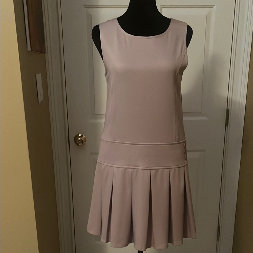 Elegant Sleeveless Pink Dress